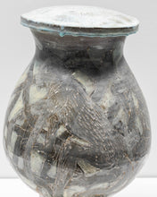 Load image into Gallery viewer, Viola Frey / Untitled (Lidded Vessel, Monkeys) / 1969­–74
